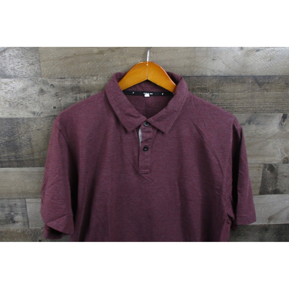 Public Rec Polo Shirt Mens 2XL Red Performance Stretch Pima Cotton Casual Golf